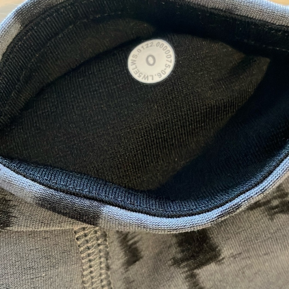 Lululemon InStill High-Rise Tight 25" Size 0 3D Camo Jacquard Asphalt Gray Black - Picture 10 of 16
